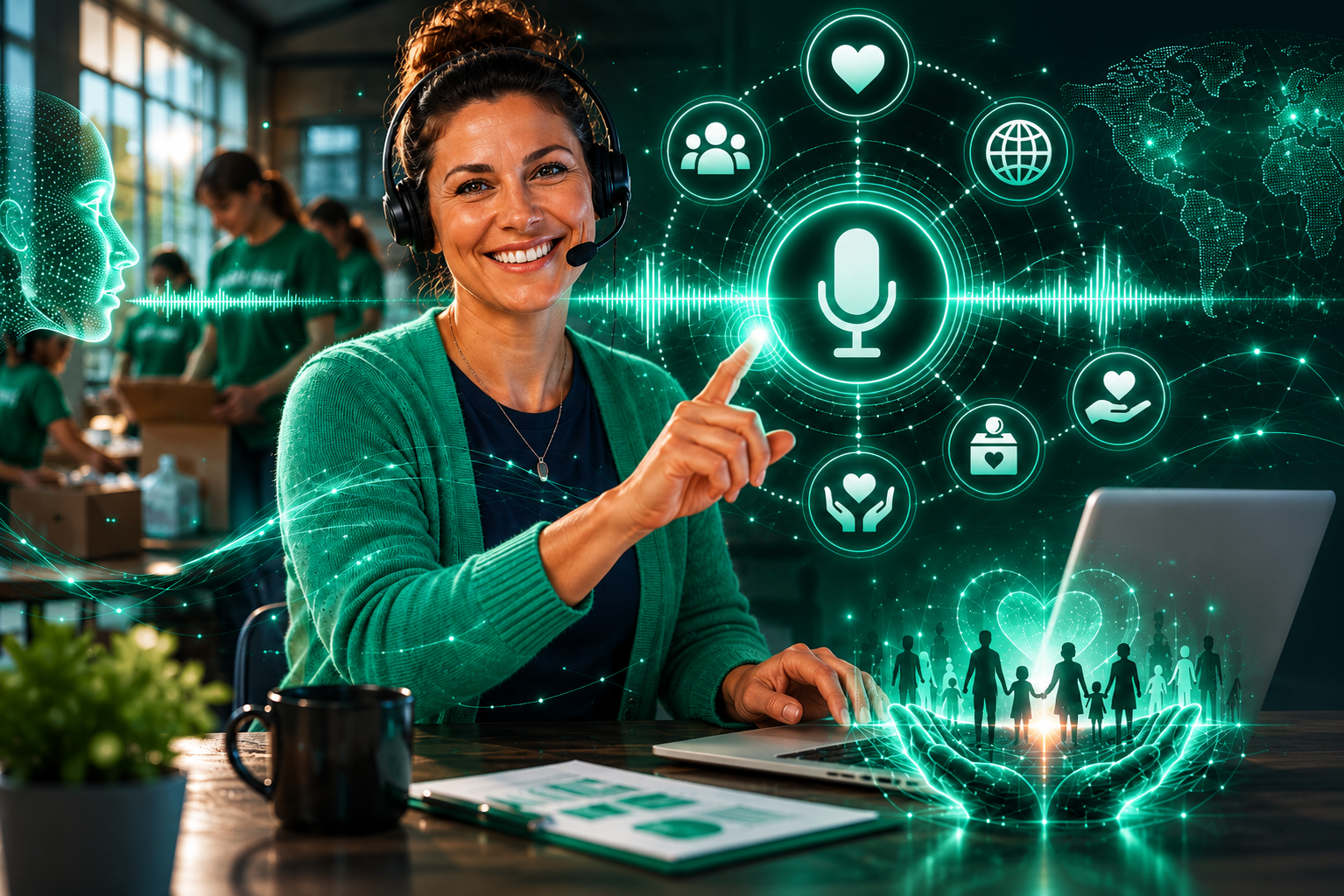 Voice Agent for Non-Profit Organizations.